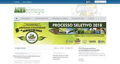Desktop Screenshot of agroecologia.uema.br