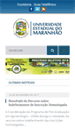 Mobile Screenshot of agroecologia.uema.br