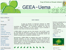 Tablet Screenshot of geea.uema.br
